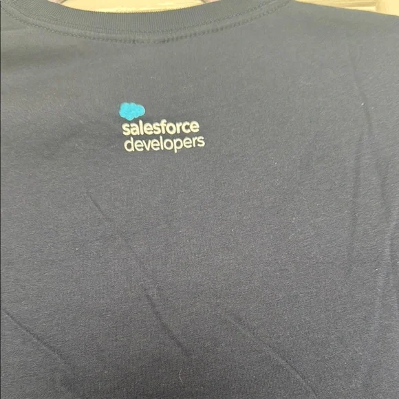 Navy Salesforce Codey Graphic T-Shirt - Picture 3 of 5